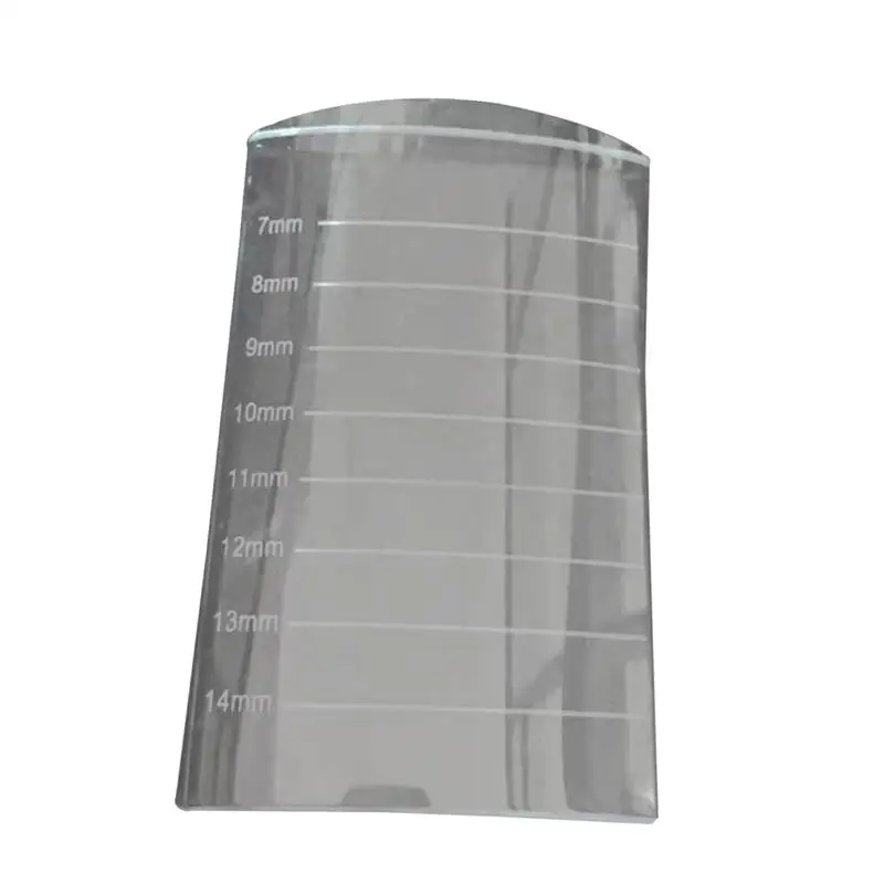 Clear Glass U Curved Large Volume Bend Crystal Eyelashes Stand Pad Pallet Lashes Holder Fake Lashes Extension Essential Tool
Clear Glass U Curved Large Volume Bend Crystal Eyelashes Stand Pad Pallet Lashes Holder Fake Lashes Extension Essential Tool