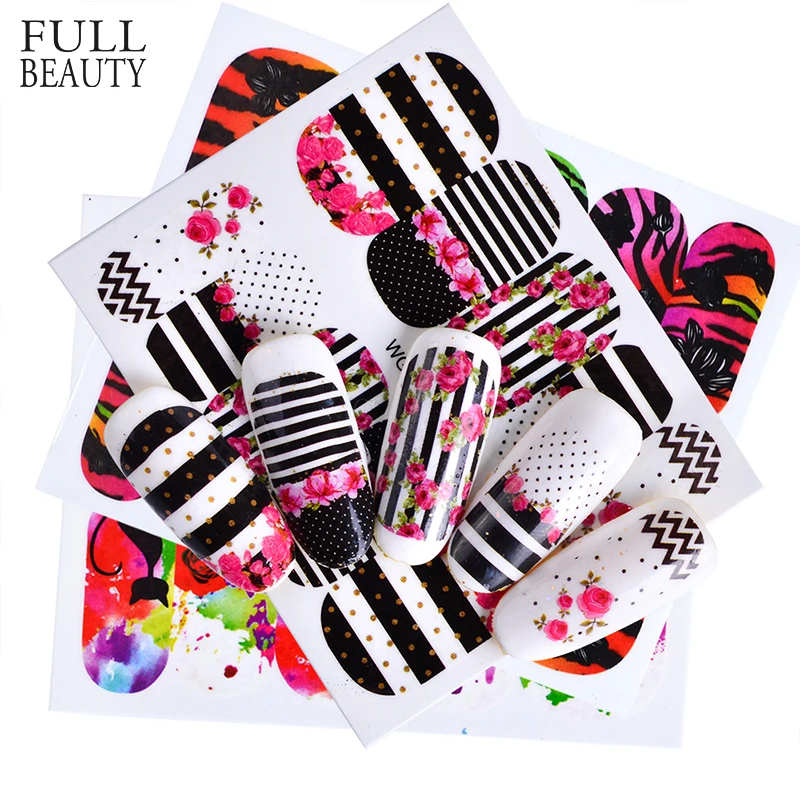 Full Beauty 1 Sheets Fancy Flower Sticker Nails Art Decorations Water Transfer Full Wraps Manicure Gel Nail Art Decals CHWG
Full Beauty 1 Sheets Fancy Flower Sticker Nails Art Decorations Water Transfer Full Wraps Manicure Gel Nail Art Decals CHWG