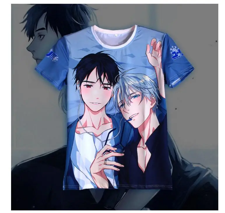 Hot Fashion Anime Yuri!!!on ice T-Shirt For Men&Women Unisex O-Neck Shirts Uchiha Clothing
Hot Fashion Anime Yuri!!!on ice T-Shirt For Men&Women Unisex O-Neck Shirts Uchiha Clothing
