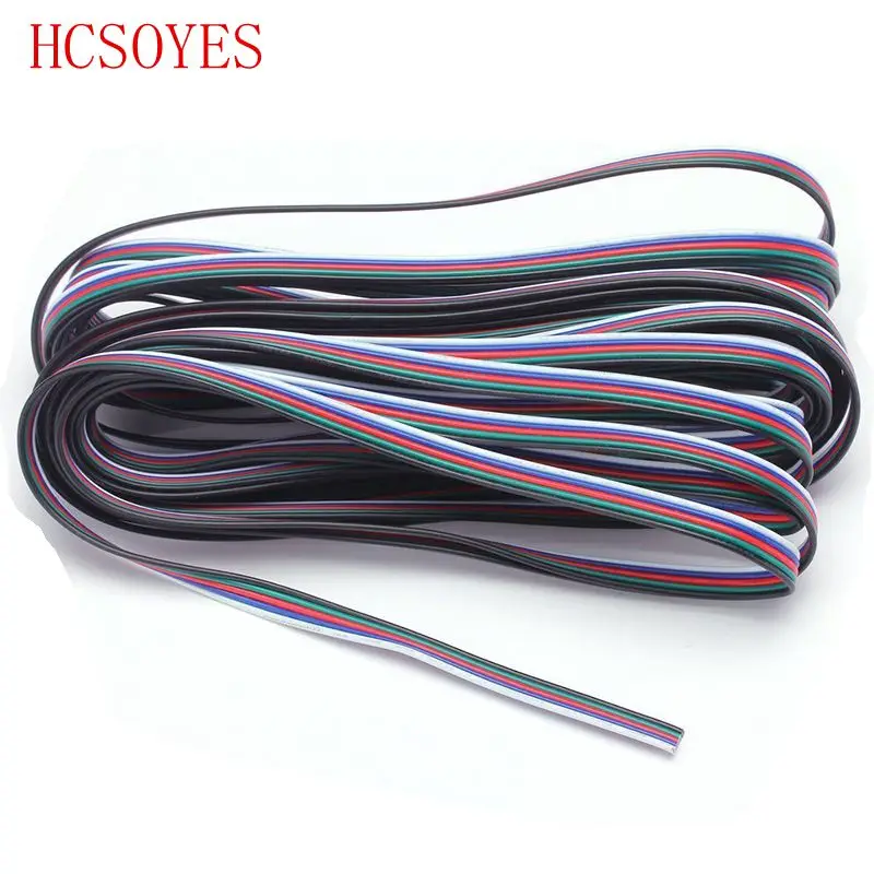 5pin led connector 5M/10M/20M/roll Wire Cable For 3528 5050 smd RGB LED Strip 22AWG line
5pin led connector 5M/10M/20M/roll Wire Cable For 3528 5050 smd RGB LED Strip 22AWG line