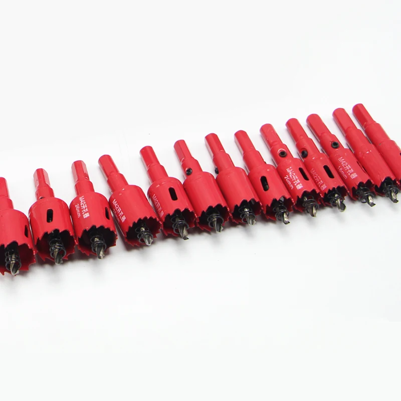 1 PCS 15mm to 28mm Bi-Metal Hole Opener Gypsum Board Plastic Iron Plate Metal Woodworking Drill Bit
1 PCS 15mm to 28mm Bi-Metal Hole Opener Gypsum Board Plastic Iron Plate Metal Woodworking Drill Bit