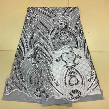 High Quality African Lace Fabric Net 2018 French Lace Fabric Tulle With Sequin Gold Nigerian Lace Fabric For Wedding H34-1
High Quality African Lace Fabric Net 2018 French Lace Fabric Tulle With Sequin Gold Nigerian Lace Fabric For Wedding H34-1