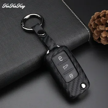 KUKAKEY Car Key Case Cover For Volkswagen VW Polo Golf Passat Touareg Tiguan Beetle Bora Jetta Lavida Carbon Fiber Car Key Bag
KUKAKEY Car Key Case Cover For Volkswagen VW Polo Golf Passat Touareg Tiguan Beetle Bora Jetta Lavida Carbon Fiber Car Key Bag