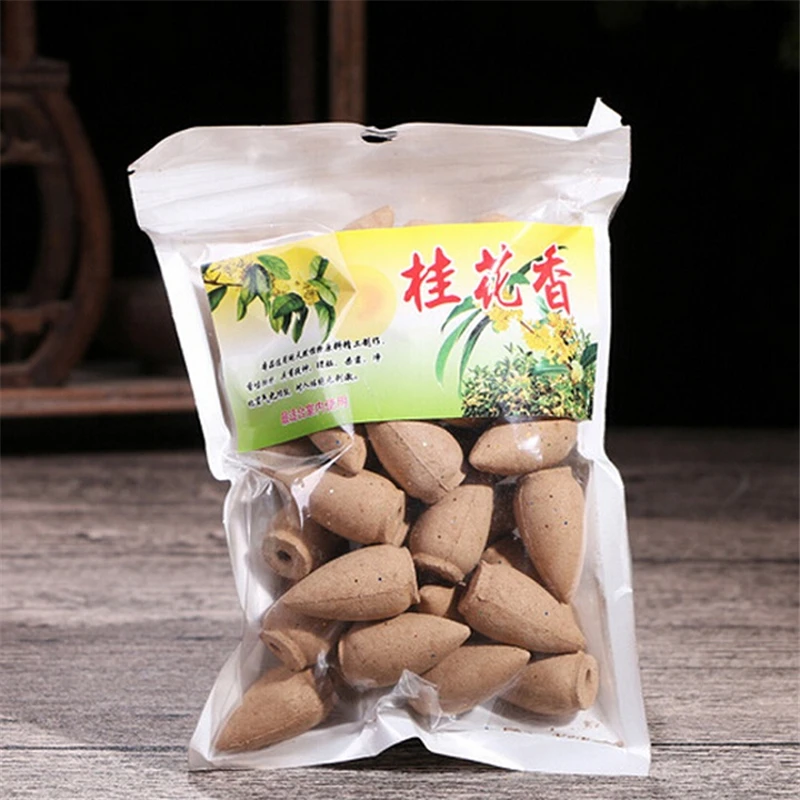 45Pcs Backflow Incense Cones Natural Aroma Sandalwood Reflux Incense for Tea House Meditation Colored Smoke
45Pcs Backflow Incense Cones Natural Aroma Sandalwood Reflux Incense for Tea House Meditation Colored Smoke