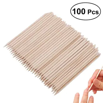 100pcs Multi-functional Nail Art Polish Orange Wood Sticks Cuticle Pusher Removers
100pcs Multi-functional Nail Art Polish Orange Wood Sticks Cuticle Pusher Removers