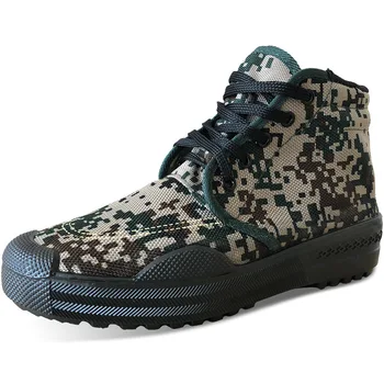 Camo Safety Shoes Military Style Antiskid Wear Resistant Men Women Jungle Training Shoes Labor Protection Field Camouflage Shoe
Camo Safety Shoes Military Style Antiskid Wear Resistant Men Women Jungle Training Shoes Labor Protection Field Camouflage Shoe