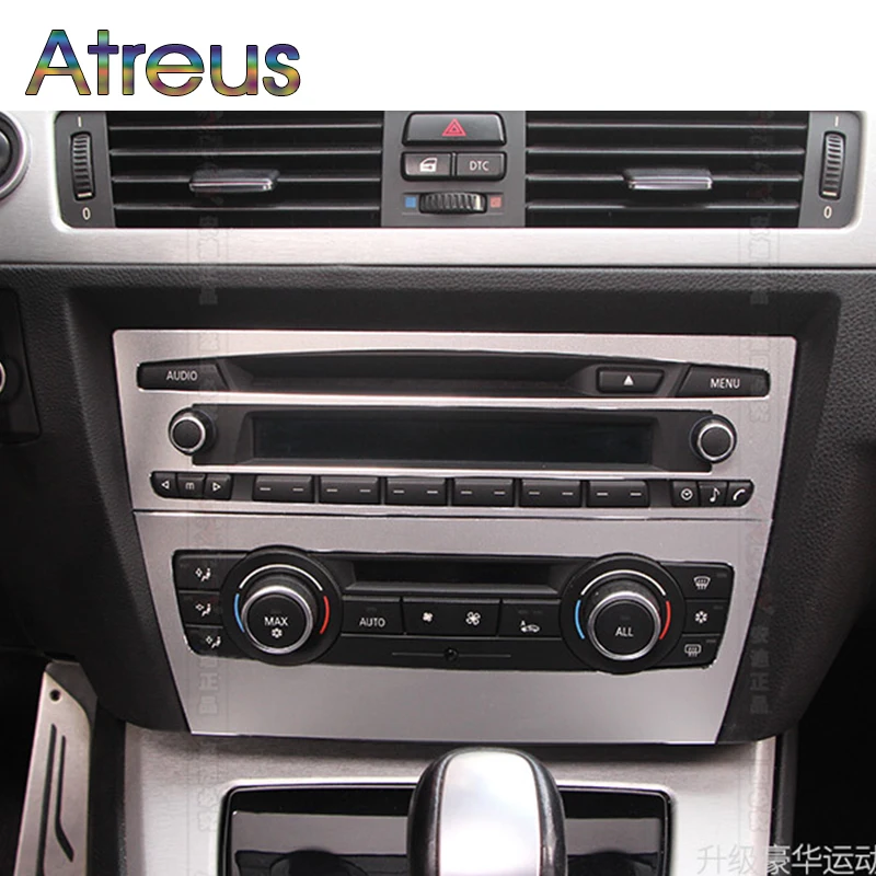For bmw e90 e92 e93 Interior Trim Aluminum Alloy Air conditioning CD control panel decoration Car styling 3 series accessories
For bmw e90 e92 e93 Interior Trim Aluminum Alloy Air conditioning CD control panel decoration Car styling 3 series accessories