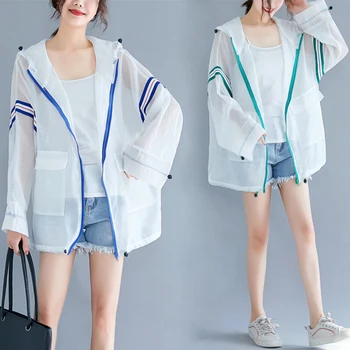 Large Size Sunscreen Female Jacket Loose Female Windbreaker Casual Casaco Feminino Coat Female Spring Overcoat Casaco Feminino
Large Size Sunscreen Female Jacket Loose Female Windbreaker Casual Casaco Feminino Coat Female Spring Overcoat Casaco Feminino