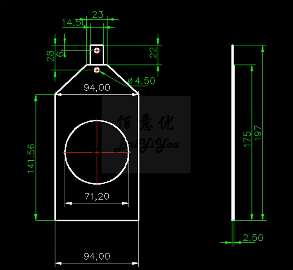200w Led profile 11