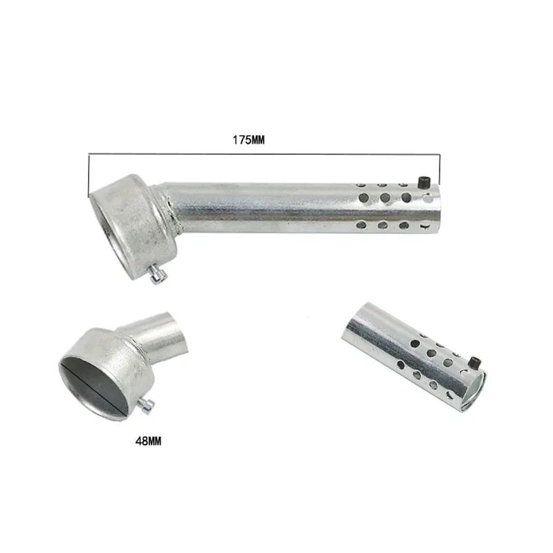 Motorcycle Exhaust Muffler Adjustable DB Killer Silver Metal Noise Sound Eliminator 48/57mm For Exhaust Muffler
Motorcycle Exhaust Muffler Adjustable DB Killer Silver Metal Noise Sound Eliminator 48/57mm For Exhaust Muffler