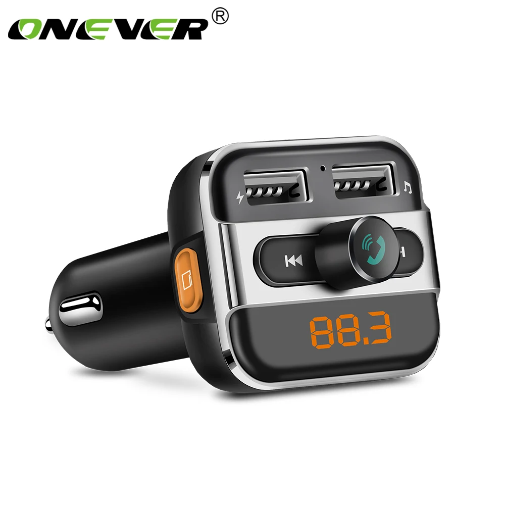 Onever FM Transmitter Bluetooth Car MP3 Player Wireless Car Kit FM Modulator LED Car Voltage Detector Support Folder Select
Onever FM Transmitter Bluetooth Car MP3 Player Wireless Car Kit FM Modulator LED Car Voltage Detector Support Folder Select