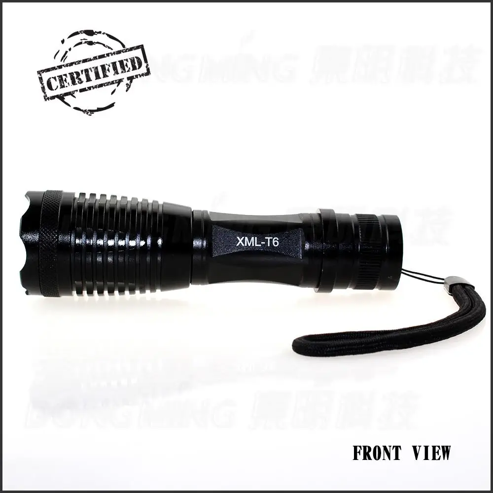 5PCS T6 led Torches Zoomable cree LED Flashlight Torch light For 1x18650 rechargeable battery led torch, flashlight 5000LM
5PCS T6 led Torches Zoomable cree LED Flashlight Torch light For 1x18650 rechargeable battery led torch, flashlight 5000LM