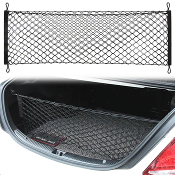 Nylon Car Storage Net Mesh Hatchback 90cm-30cm Rear Luggage Cargo Trunk extra Storage Organizer for SUV/RV hatchback
Nylon Car Storage Net Mesh Hatchback 90cm-30cm Rear Luggage Cargo Trunk extra Storage Organizer for SUV/RV hatchback