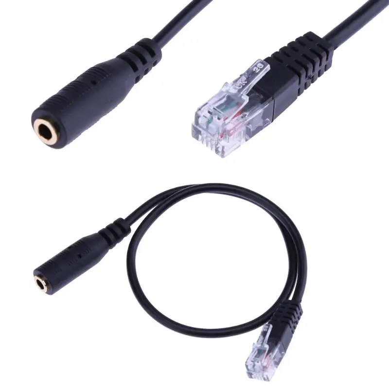 1pcs 31cm 3.5mm Audio Jack Female to Male RJ9 Plug Adapter Convertor Cable PC Computer Headset Telephone Using
1pcs 31cm 3.5mm Audio Jack Female to Male RJ9 Plug Adapter Convertor Cable PC Computer Headset Telephone Using