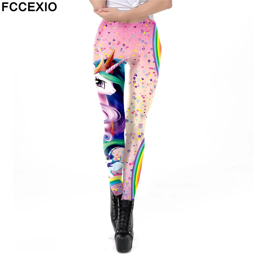 FCCEXIO New 2019 Galaxy Women Leggings Pink Unicorn Print Leggin Highly Elastic Workout Female Fitness Legging Plus Size Leggins
FCCEXIO New 2019 Galaxy Women Leggings Pink Unicorn Print Leggin Highly Elastic Workout Female Fitness Legging Plus Size Leggins