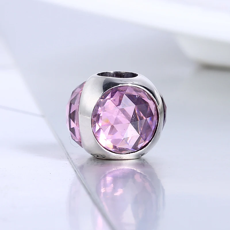 2017 Spring 100% Authentic 925 Sterling Silver Jewelry Pink Radiant Droplet Charms Fit Pandora Bracelet DIY Jewelry Making
2017 Spring 100% Authentic 925 Sterling Silver Jewelry Pink Radiant Droplet Charms Fit Pandora Bracelet DIY Jewelry Making