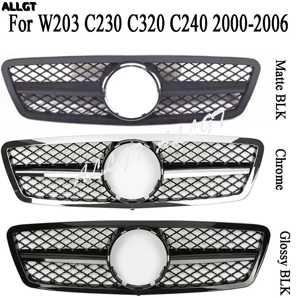 Fit For Mercedes Benz W203 Front Grill C230 C320 C240 Bumper Grille 2000 2001 2002 2003 2004 2005 2006 Matte Blossy Black Chrome
Fit For Mercedes Benz W203 Front Grill C230 C320 C240 Bumper Grille 2000 2001 2002 2003 2004 2005 2006 Matte Blossy Black Chrome