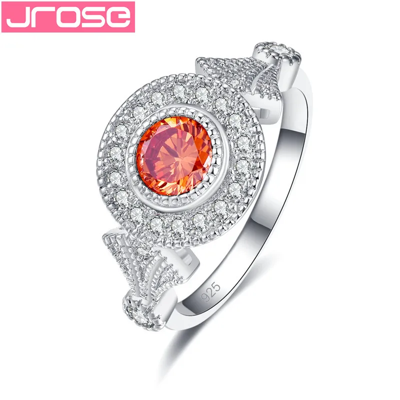 JROSE Vintage Round Champagne Cubic Zircon Rings For Women Fashion Silver Wedding Jewelry Anillos Mujer Romatic Party Gifts
JROSE Vintage Round Champagne Cubic Zircon Rings For Women Fashion Silver Wedding Jewelry Anillos Mujer Romatic Party Gifts