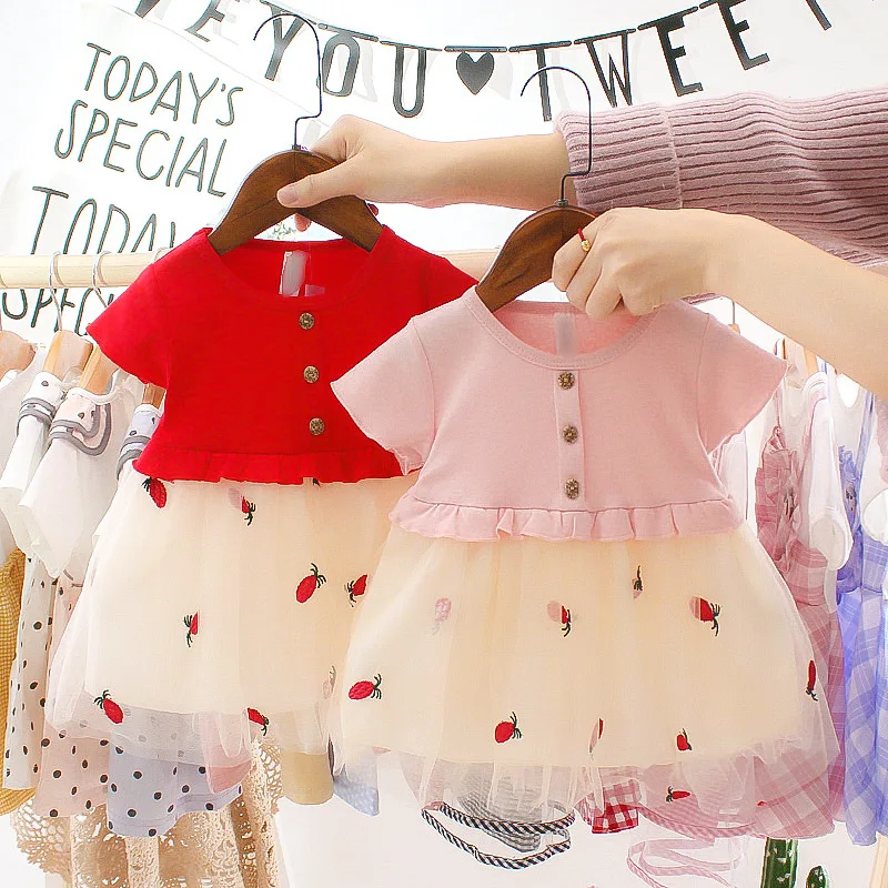 Baby Dress Fashion stitching birthday dress summer style children's clothes baby girl christening tutu dresses
Baby Dress Fashion stitching birthday dress summer style children's clothes baby girl christening tutu dresses