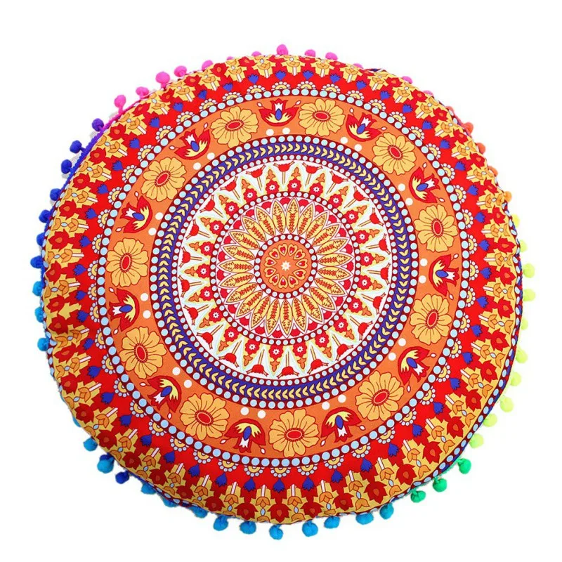 Home Decorative Pillow Case Chic Round Indian Mandala Pattern Pillowcase Bohemian Cushions Magical Style Pillow Cover
Home Decorative Pillow Case Chic Round Indian Mandala Pattern Pillowcase Bohemian Cushions Magical Style Pillow Cover