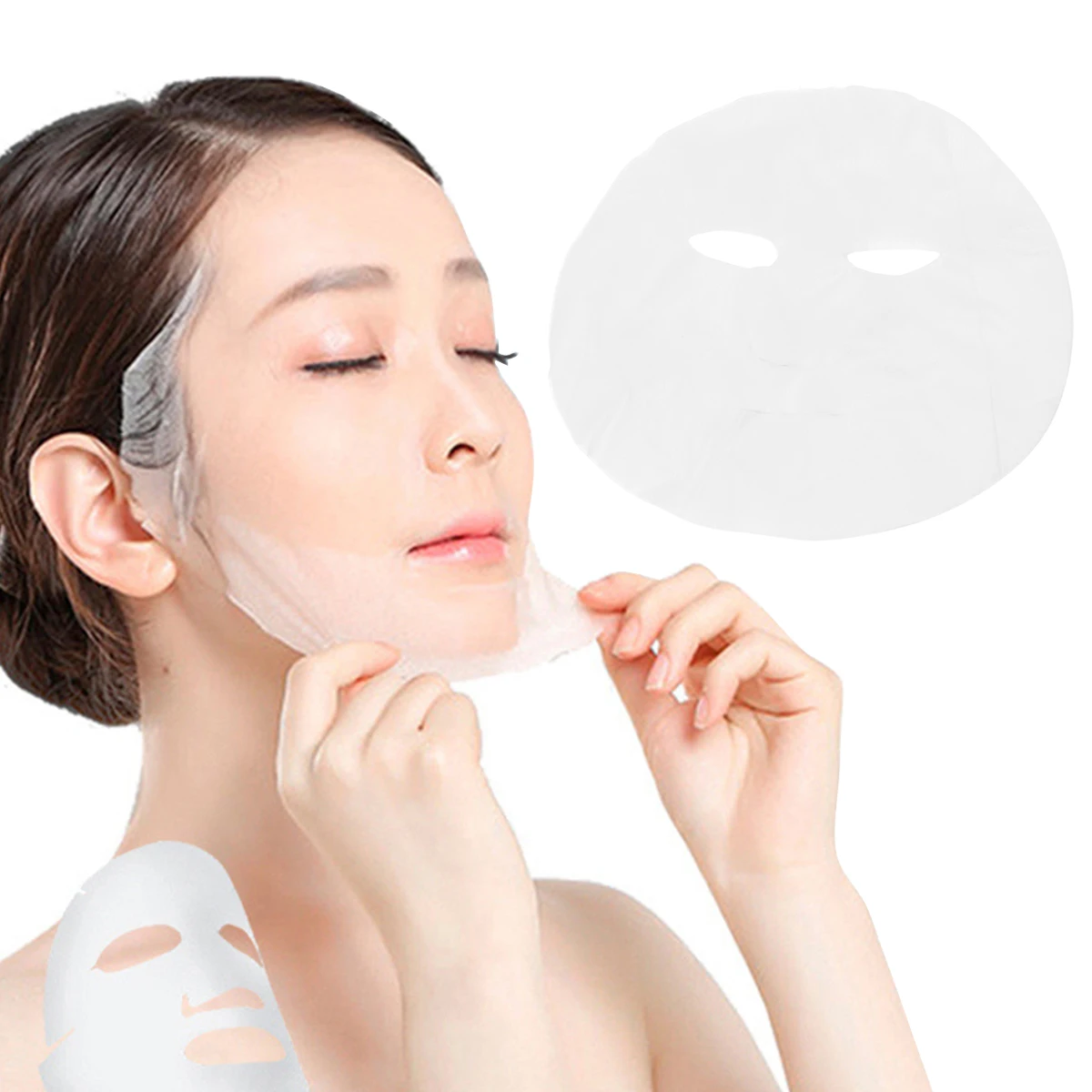 100pcs Portable Silk Cotton Paper Masks Non-compressed DIY Masks Disposable Face Masks Ultra-thin Facial Masks for Ladies
100pcs Portable Silk Cotton Paper Masks Non-compressed DIY Masks Disposable Face Masks Ultra-thin Facial Masks for Ladies
