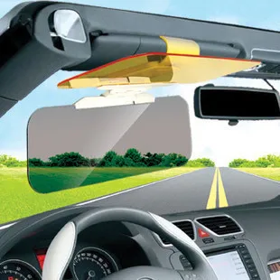 

Car Sun Visor Goggles For Driver Mirror Automobile Sun-shading Block Sunshade Shield Flip Prevent Dazzle Day & Night