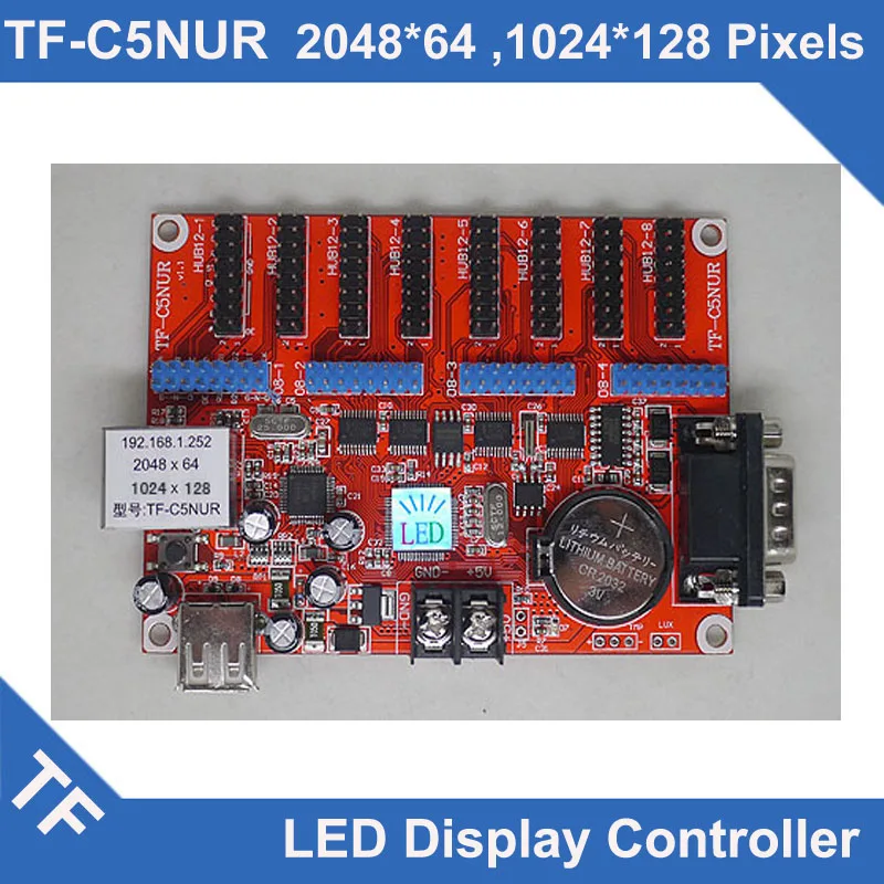 TF-C6NUR/TF-C5NUR Longgreat TF LED Display Control Card USB Serial Port Asynchronous Single Dual Color
TF-C6NUR/TF-C5NUR Longgreat TF LED Display Control Card USB Serial Port Asynchronous Single Dual Color
