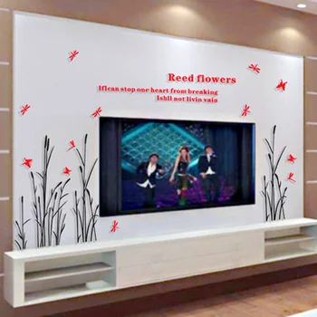 3D Reed Wall Sticker Porch Bedroom Wallpaper Modern Style Sofa TV Background Wall Stickers Decoration Maison Quality Acrylic 1PC
3D Reed Wall Sticker Porch Bedroom Wallpaper Modern Style Sofa TV Background Wall Stickers Decoration Maison Quality Acrylic 1PC