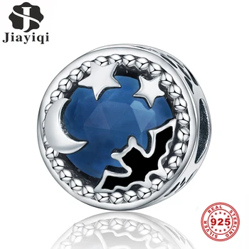 Jiayiqi Genuine 925 Sterling Silver DIY Beads Night Sky Charms For Trendy Jewelry Making Fit Women Charm Bracelets Necklace Gift
Jiayiqi Genuine 925 Sterling Silver DIY Beads Night Sky Charms For Trendy Jewelry Making Fit Women Charm Bracelets Necklace Gift