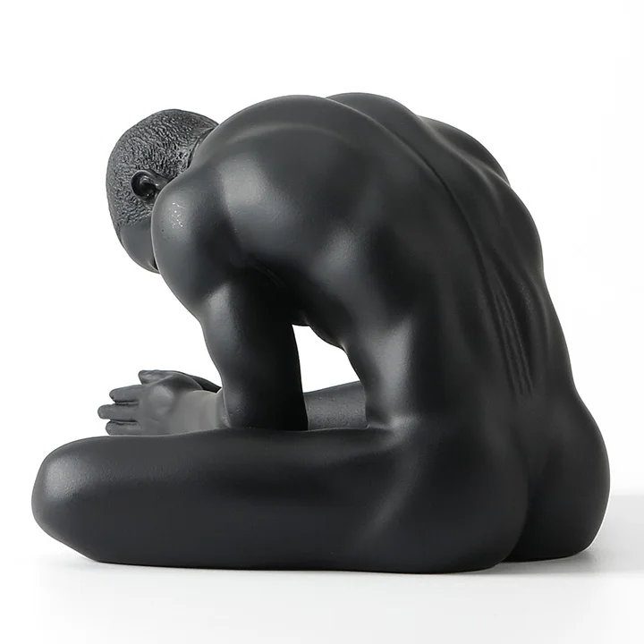 Resin creative display contemporary nude art male sculpture soft cafe household accessories dies Star naked art men
Resin creative display contemporary nude art male sculpture soft cafe household accessories dies Star naked art men