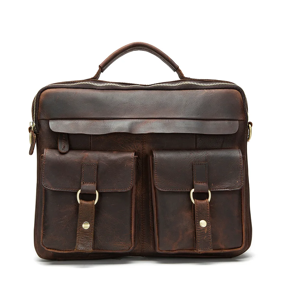 2016Vintage Bag First Layer Genuine Leather Men Briefcase Cowhide Portfolios Messenger Bags Business Men's Travel Bags #vp-j7026
2016Vintage Bag First Layer Genuine Leather Men Briefcase Cowhide Portfolios Messenger Bags Business Men's Travel Bags #vp-j7026