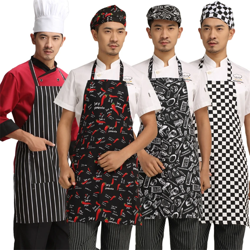 6Color Chef Uniform Apron Kitchen Clothes for Waitress Cook Wear Hanging Neck Long Apron Chef Costume Work Men Food Service
6Color Chef Uniform Apron Kitchen Clothes for Waitress Cook Wear Hanging Neck Long Apron Chef Costume Work Men Food Service