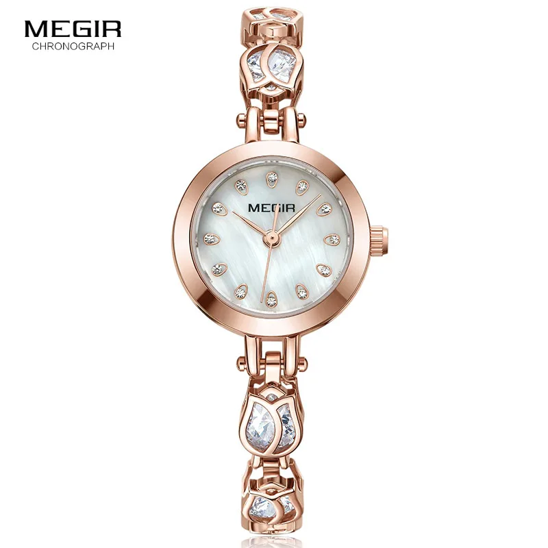 Megir Ladies Quartz Watches with Brass Bracelete Strap Girls Simple Fashion Waterproof Analogue Wristwatch for Women 4198L
Megir Ladies Quartz Watches with Brass Bracelete Strap Girls Simple Fashion Waterproof Analogue Wristwatch for Women 4198L