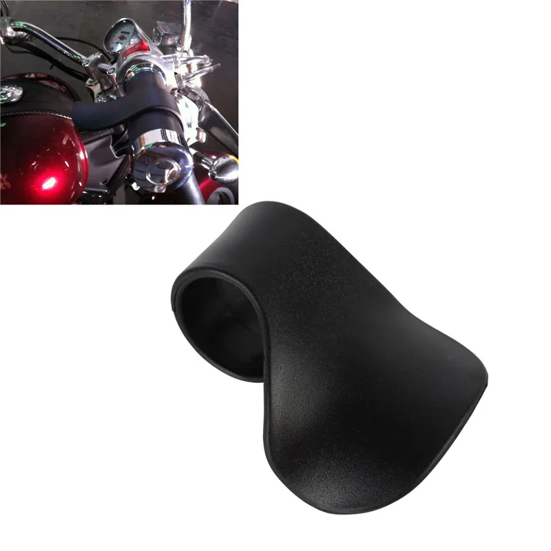 Image Fashion Motorcycle Throttle Assist Wrist Rest Cruise Control Grips Black ABS Motorcycle Throttle Assist For Harley Honda Motor