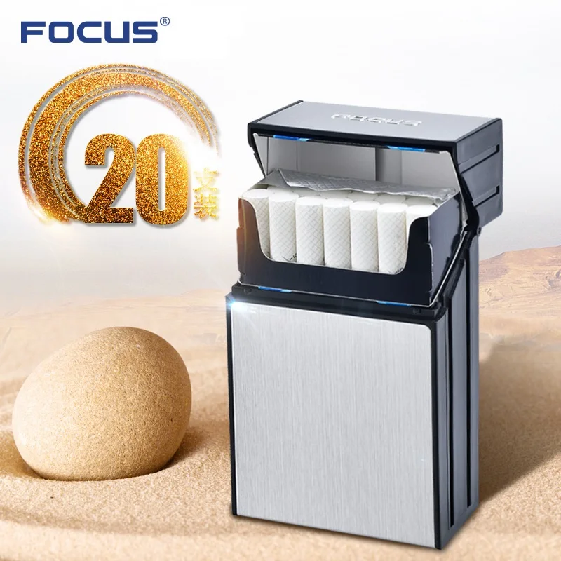 FOCUS 20pcs Cigarette Holder Case Damp Proof ABS Plastic Cigaret Box Smoking Accessary Ultra Thin Cigarette Case Gift for Men
FOCUS 20pcs Cigarette Holder Case Damp Proof ABS Plastic Cigaret Box Smoking Accessary Ultra Thin Cigarette Case Gift for Men