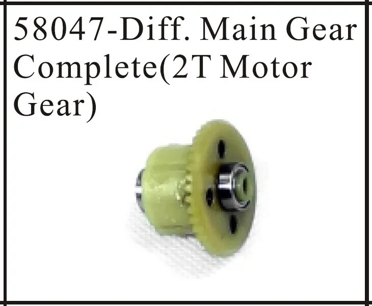 hsp 58047 Diff Main Gear Complete For 1:18 1/18 Model Car Buggy Monster Truck Short Course Truck Spare Parts