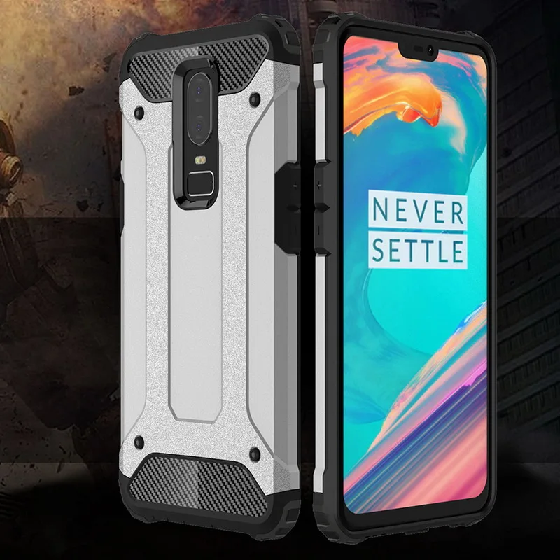 Fashion 2 in 1 Hybrid Armor Double Design Shockproof Phone Case For oneplus 6 6T Soft+Hard Full Cover Fundas For One Plus 5 5T
Fashion 2 in 1 Hybrid Armor Double Design Shockproof Phone Case For oneplus 6 6T Soft+Hard Full Cover Fundas For One Plus 5 5T