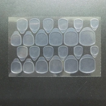 10 Sheets Clear Double side Sticker Transparent Flexible Adhesive Tapes False Nail Tips Fingernail Glue Environmental Health
10 Sheets Clear Double side Sticker Transparent Flexible Adhesive Tapes False Nail Tips Fingernail Glue Environmental Health