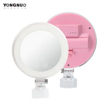 YONGNUO YN-08 Li 3200K/5500K Smartphone Mini Clip-on Selfie LED Ring Light Dimmable w/ Makeup Mirror USB Charge Port for Huawei
YONGNUO YN-08 Li 3200K/5500K Smartphone Mini Clip-on Selfie LED Ring Light Dimmable w/ Makeup Mirror USB Charge Port for Huawei