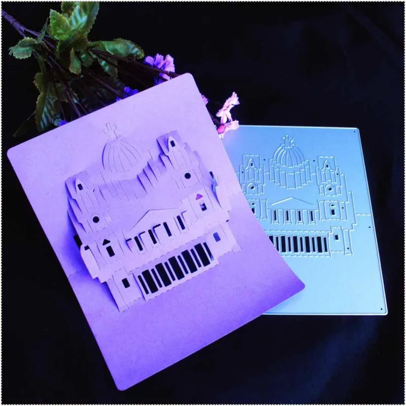 YLCD731 Castle Metal Cutting Dies For Scrapbooking Stencils DIY Album Paper Cards Decoration Embossing Folder Die Cutter Tools
YLCD731 Castle Metal Cutting Dies For Scrapbooking Stencils DIY Album Paper Cards Decoration Embossing Folder Die Cutter Tools