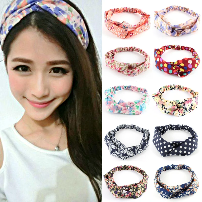 Elastic Cross Hair Band Twist Knot Beach Hair Accessories Floral Strip Printed Headband Women Turbans Head Wrap Ornaments
Elastic Cross Hair Band Twist Knot Beach Hair Accessories Floral Strip Printed Headband Women Turbans Head Wrap Ornaments