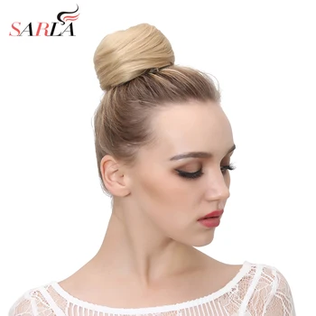 SARLA 10pcs/lot Synthetic Clip In Hair Bun Natural Bundles Drawstring Updo Hair Extension Heat Resistant Pony Tail Hairpiece Q3
SARLA 10pcs/lot Synthetic Clip In Hair Bun Natural Bundles Drawstring Updo Hair Extension Heat Resistant Pony Tail Hairpiece Q3