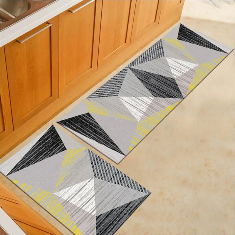 Geometric Printing Kitchen Rugs Anti-dirty Dust Non-slip Floor Mats Living Room Bedroom Bathroom Corridor Carpet Easy To Clean
Geometric Printing Kitchen Rugs Anti-dirty Dust Non-slip Floor Mats Living Room Bedroom Bathroom Corridor Carpet Easy To Clean