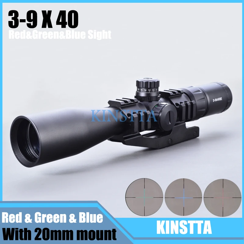 Tactical 3-9x40 BE Hunting Riflescope Mil Dot RGB Illuminated Optics Sight Reticle Rifle Scope With Cantilever Rail Mount
Tactical 3-9x40 BE Hunting Riflescope Mil Dot RGB Illuminated Optics Sight Reticle Rifle Scope With Cantilever Rail Mount