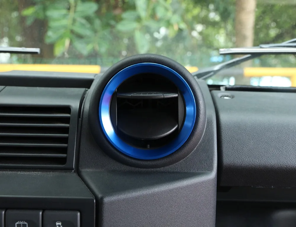 For Land Rover Defender 110 2015 2016 Aluminum Alloy Car Interior Air Conditioning Outlet Vent Ring Trim Car Styling Accessories
For Land Rover Defender 110 2015 2016 Aluminum Alloy Car Interior Air Conditioning Outlet Vent Ring Trim Car Styling Accessories
