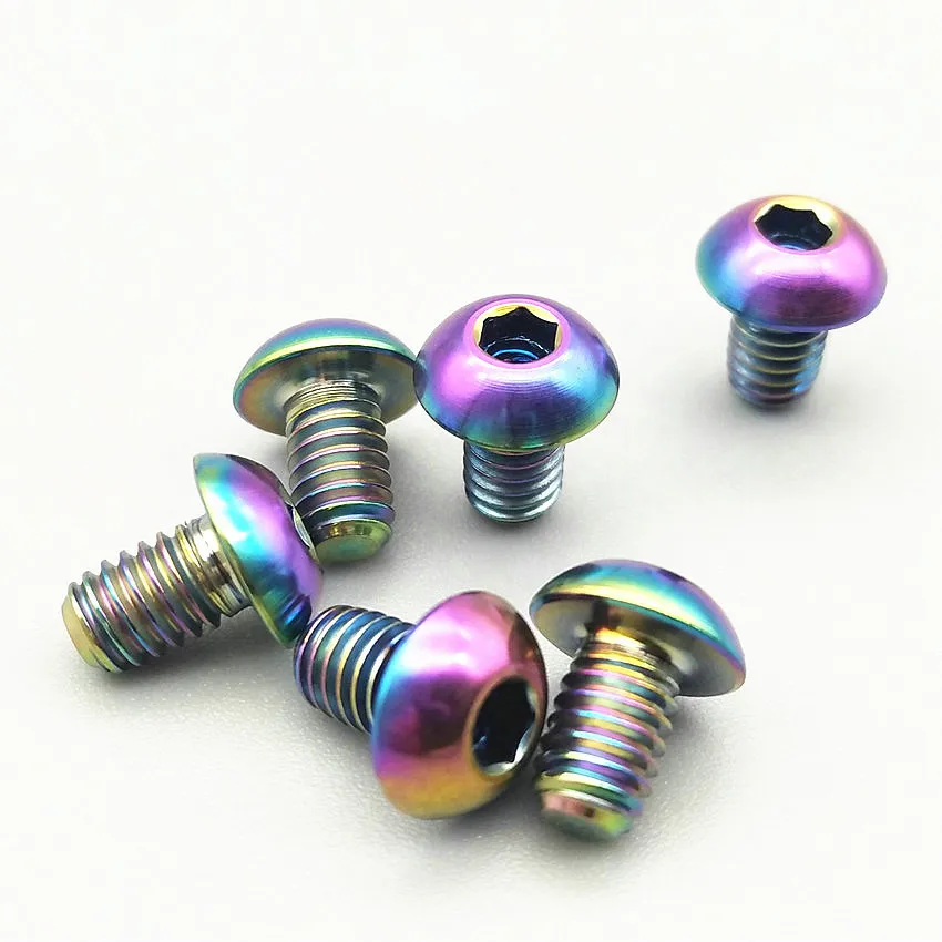 6/60pcs M4 x8mm C-Clip Brake Stop Screw for SHIMANO ut6700/6800 Ti Bolt Cone Head Gold Multicolor Titanium Screws Ti Fasteners
6/60pcs M4 x8mm C-Clip Brake Stop Screw for SHIMANO ut6700/6800 Ti Bolt Cone Head Gold Multicolor Titanium Screws Ti Fasteners