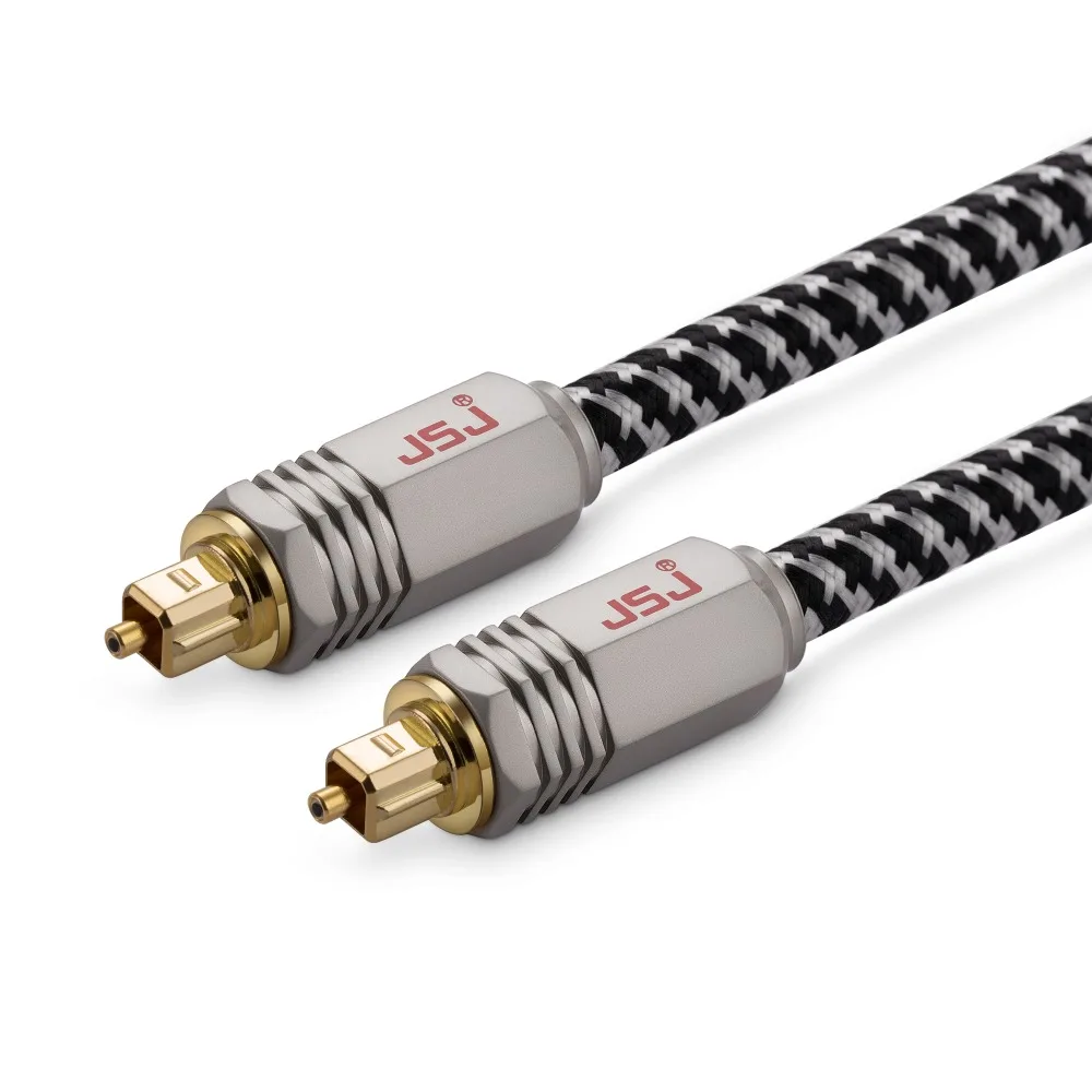 JSJ HIFI Toslink Digital Optical Fibre Audio Cable Dolby AC3 DTS SPDIF for DVD CD player XBOX Blue-ray PS3
JSJ HIFI Toslink Digital Optical Fibre Audio Cable Dolby AC3 DTS SPDIF for DVD CD player XBOX Blue-ray PS3