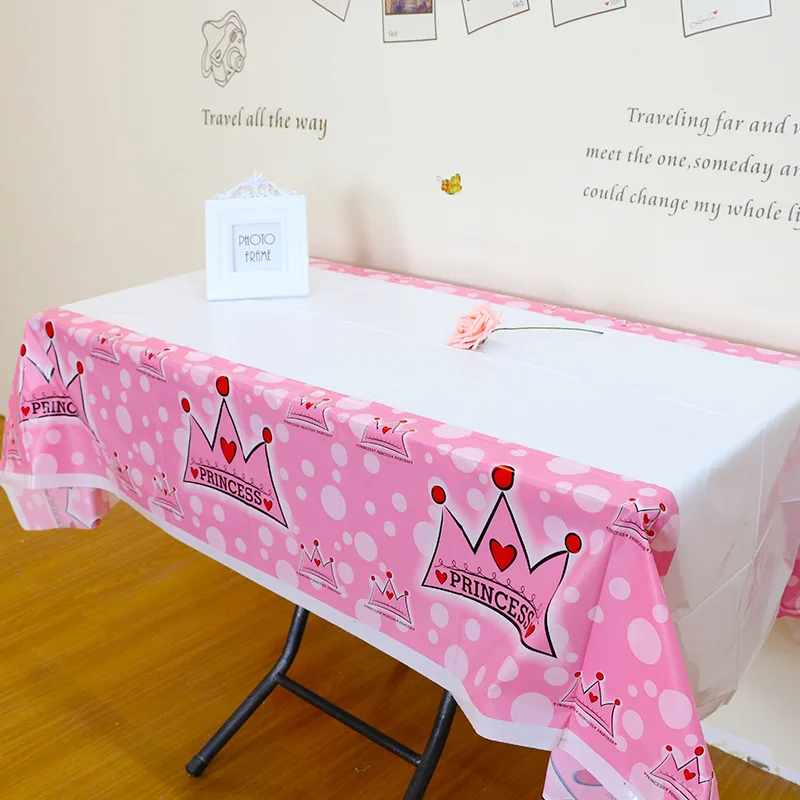 180*108cm Birthday Party Decoration Disposable Tablecloths Festival Layout Printing Cartoon PE Plastic Tablecloth Tablecloth
180*108cm Birthday Party Decoration Disposable Tablecloths Festival Layout Printing Cartoon PE Plastic Tablecloth Tablecloth