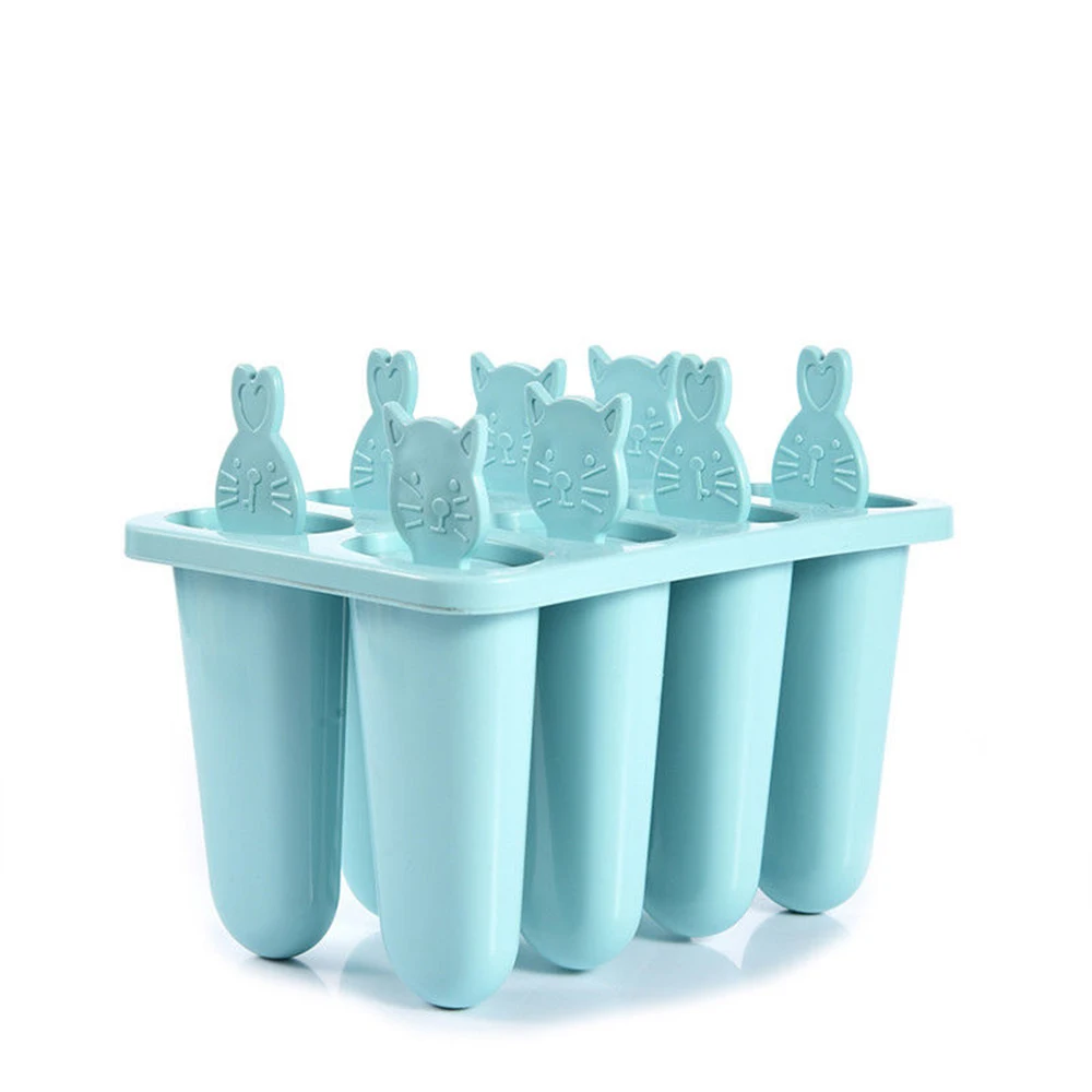 New Ice Cream Molds Pop Popsicle Mold Tray Kitchen Frozen 8 Cells Cat Lolly Mould Ice Cream Maker 3 Colors Drop Shipping
New Ice Cream Molds Pop Popsicle Mold Tray Kitchen Frozen 8 Cells Cat Lolly Mould Ice Cream Maker 3 Colors Drop Shipping
