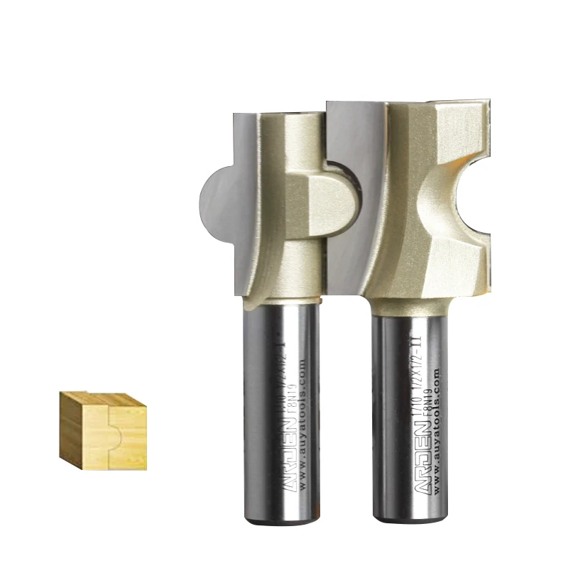 2pcs/set Woodworking Tools Glue Joint Bit Arden Router Bits -1/2*1/4-I,1/2*1/4-II -1/2"Shank-Arden A1710178&88
2pcs/set Woodworking Tools Glue Joint Bit Arden Router Bits -1/2*1/4-I,1/2*1/4-II -1/2"Shank-Arden A1710178&88